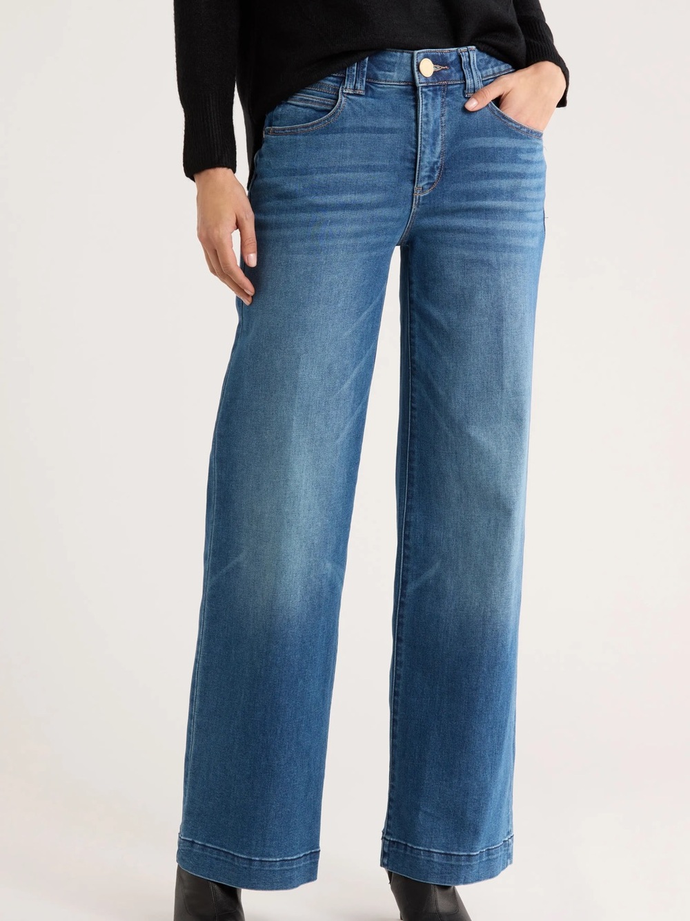 Democracy AB Tech High Waist Wide Leg Jeans